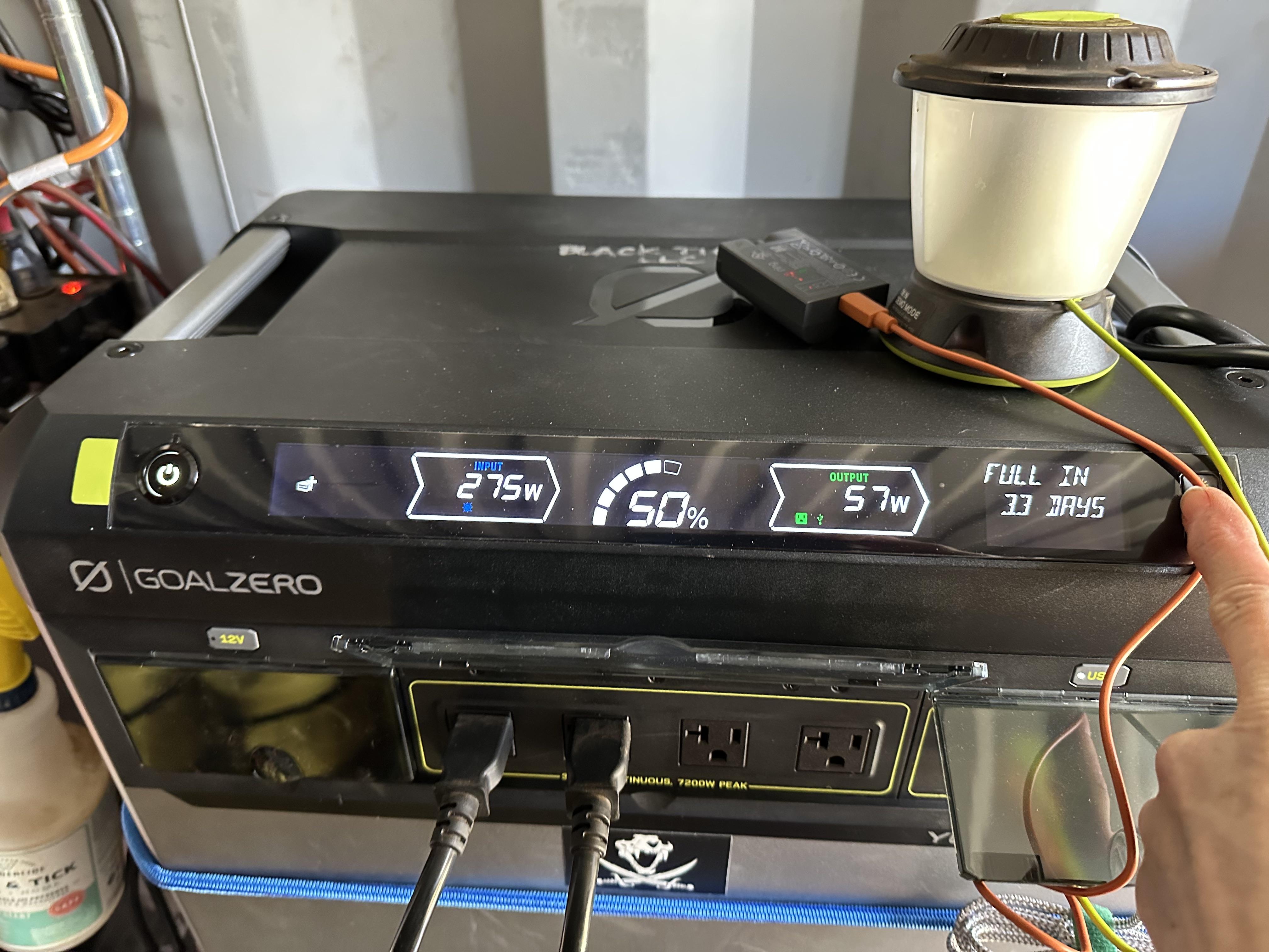 GoalZero Yeti Pro 4000 kit solare 2x Boulder 200