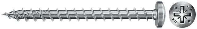 Fischer PowerFast II PZF 5,0x16 Viti Legno 200 Pezzi