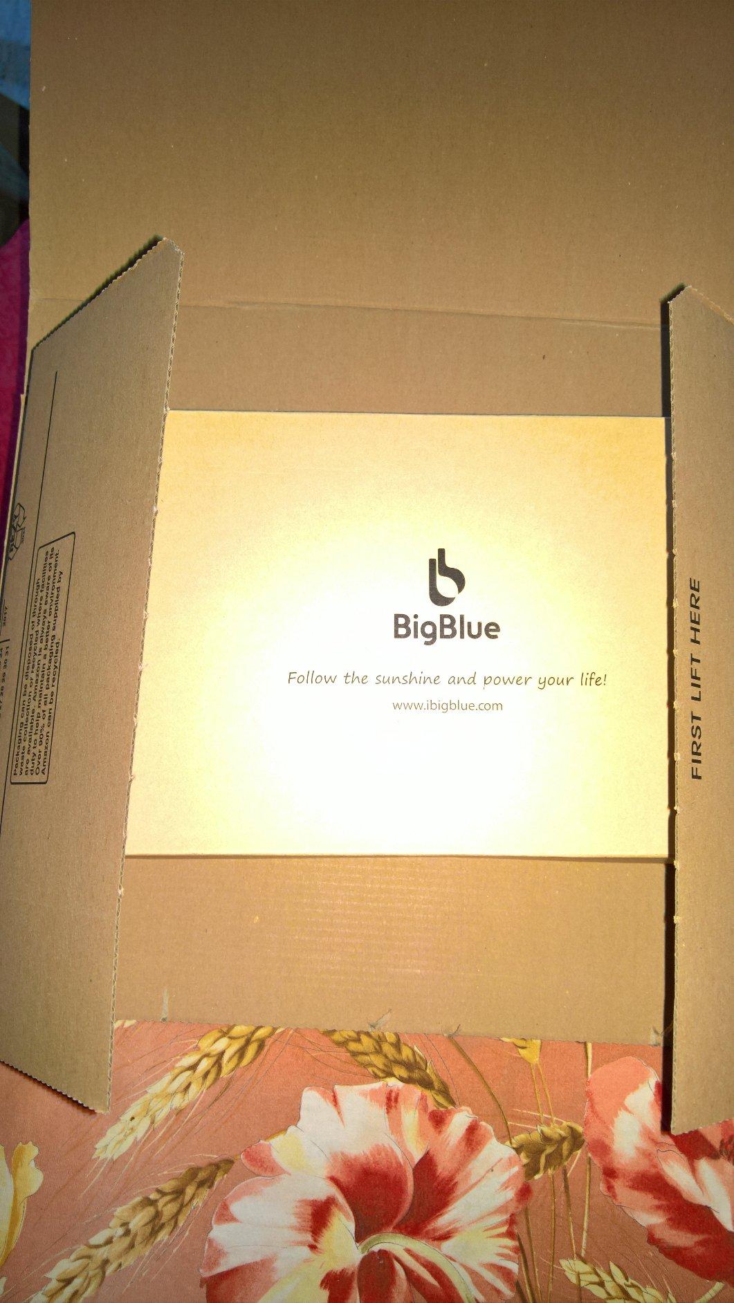 BigBlue 28W Pannello Solare Portatile USB Ricarica Diretta