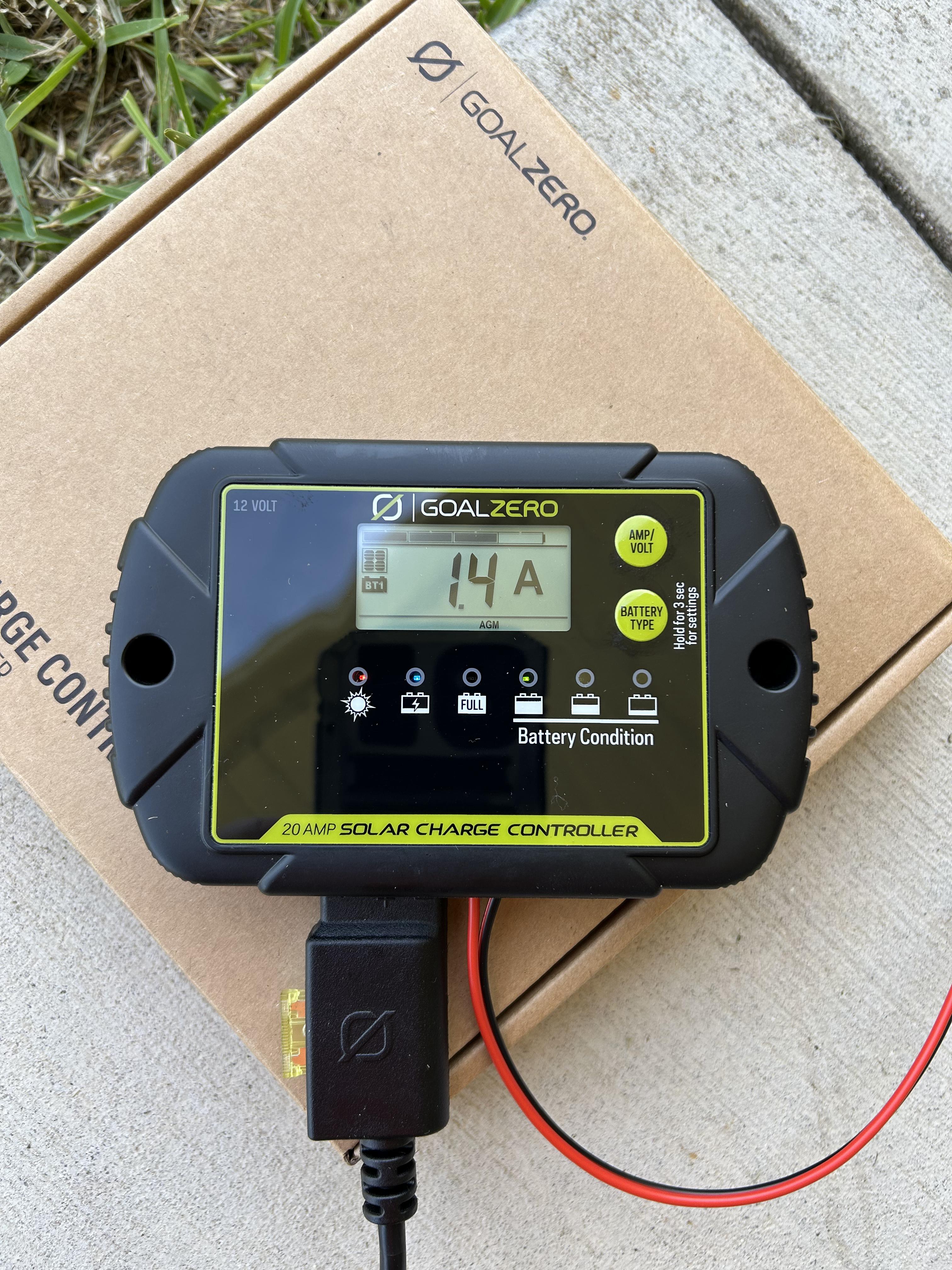 GoalZero 20-Amp Charge Controller regolatore 20A IP65