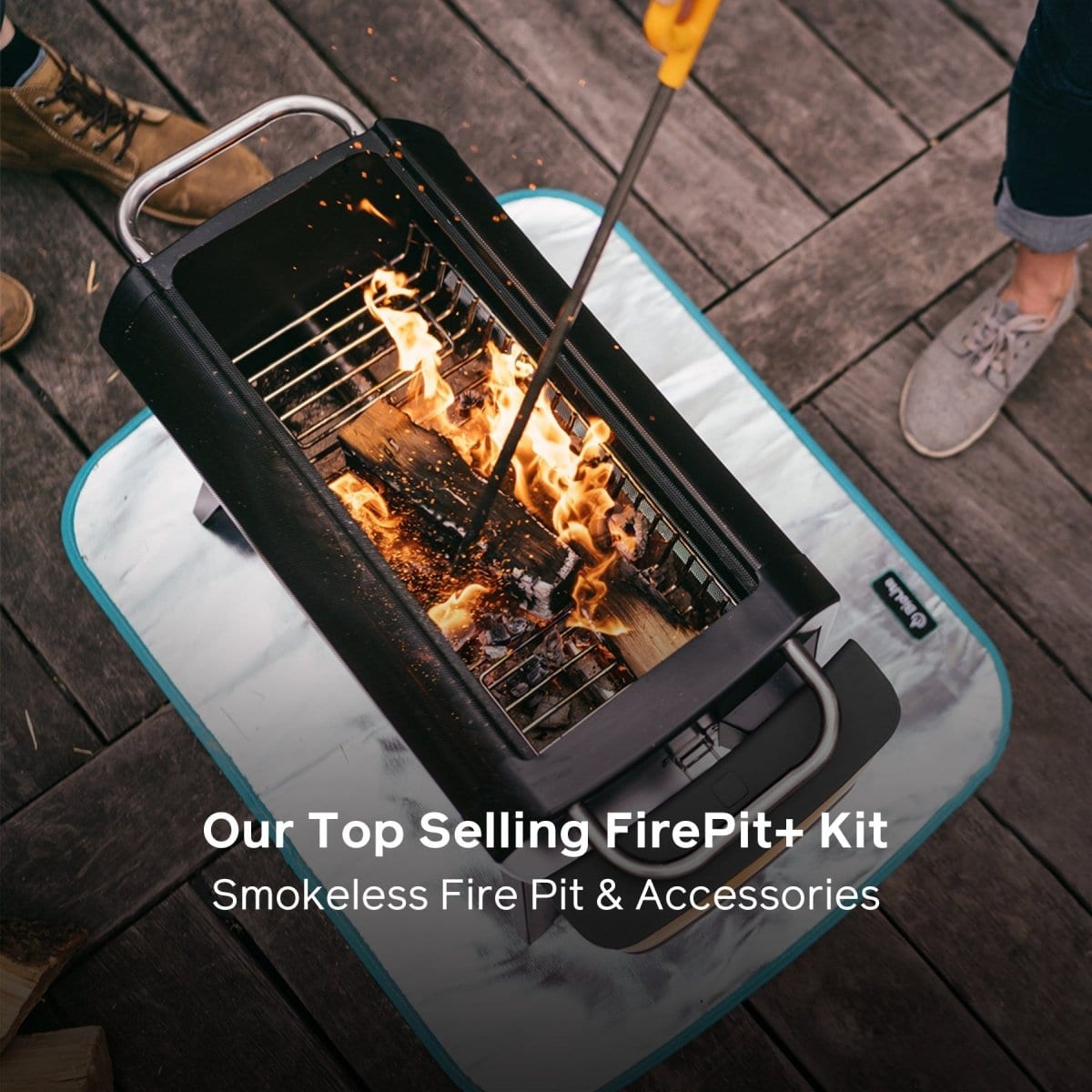 BioLite FirePit+ Essentials Kit braciere senza fumo