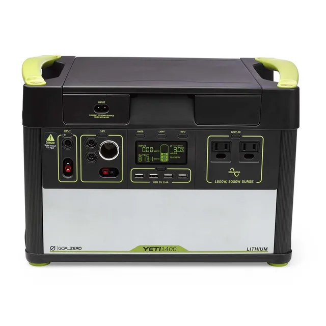 Goal Zero Yeti 1400 Lithium power station 1425Wh onda pura
