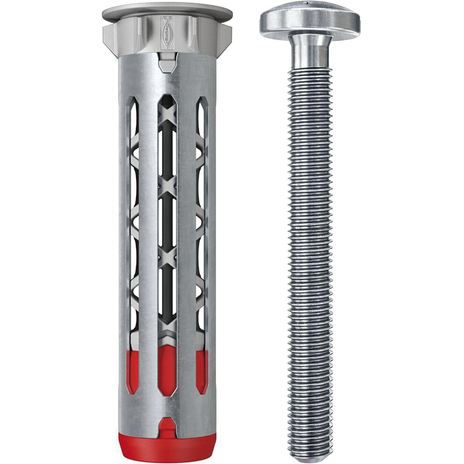 Fischer DuoHM M4x55 Tassello Cartongesso Metallo Nylon 25 Pz