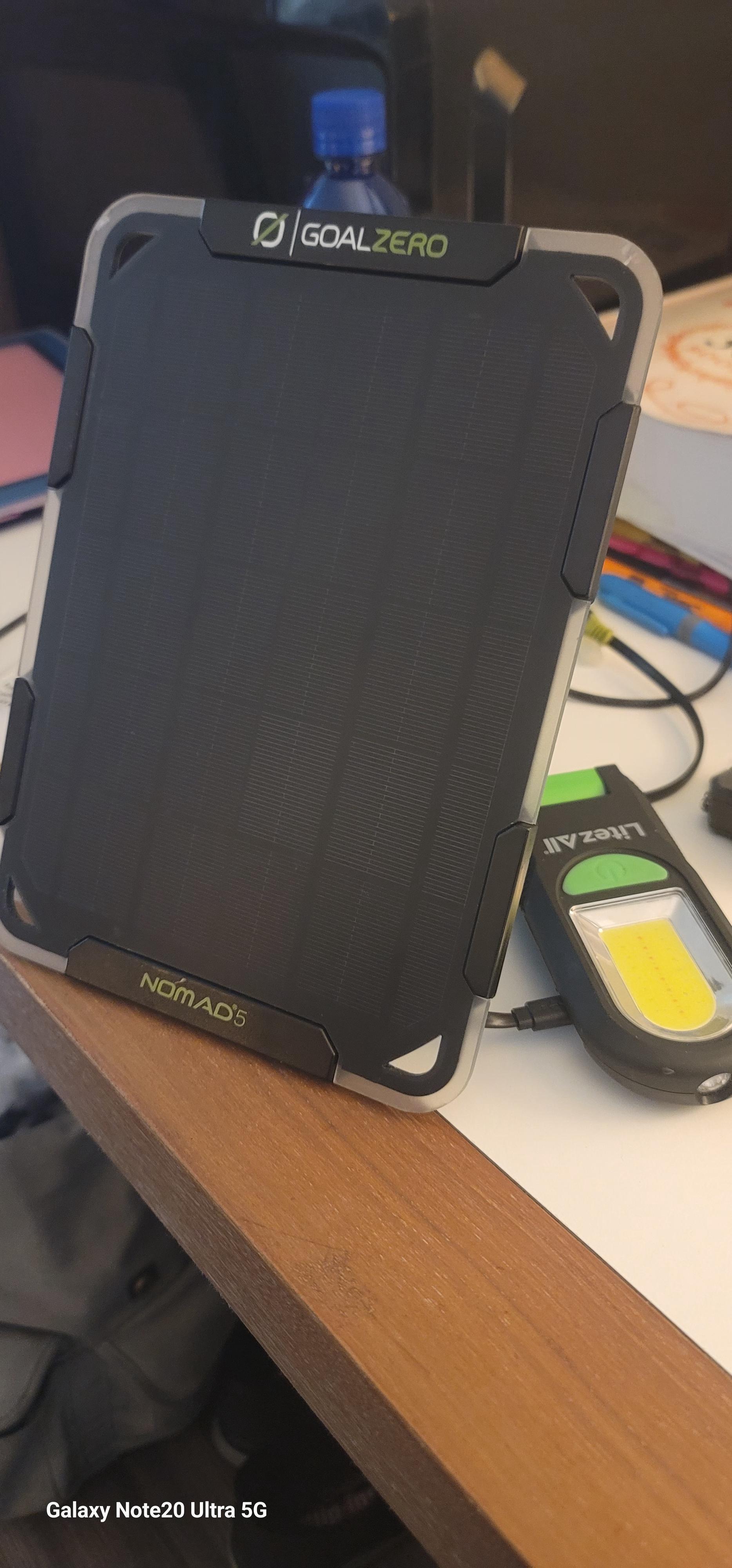 Goal Zero Nomad 5 pannello solare portatile 5W monocristallino