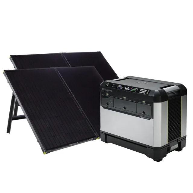 GoalZero Yeti Pro 4000 kit solare 2x Boulder 200