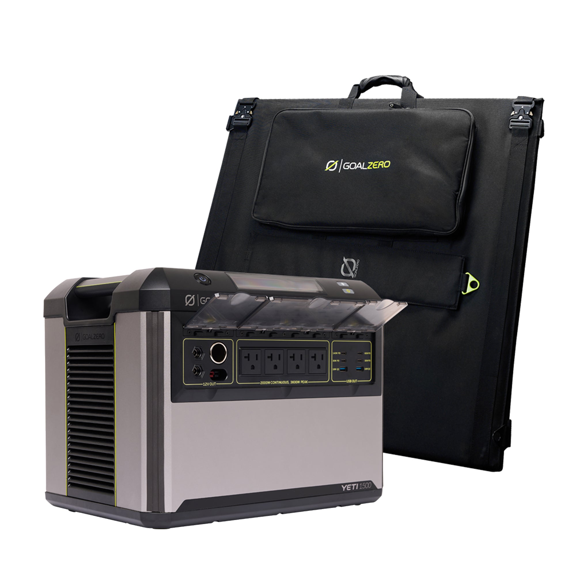 GoalZero Yeti 1500 + Nomad 400 kit solare 400W