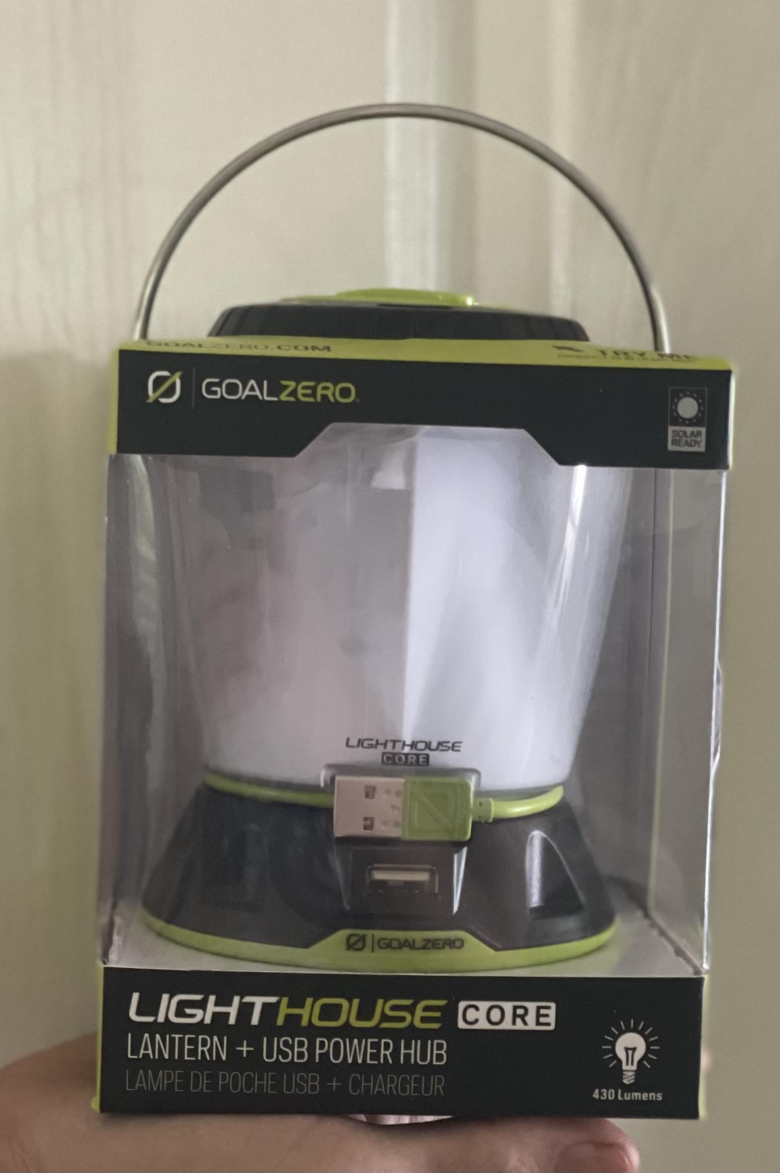 GoalZero Lighthouse Core lanterna LED 430 lumen USB