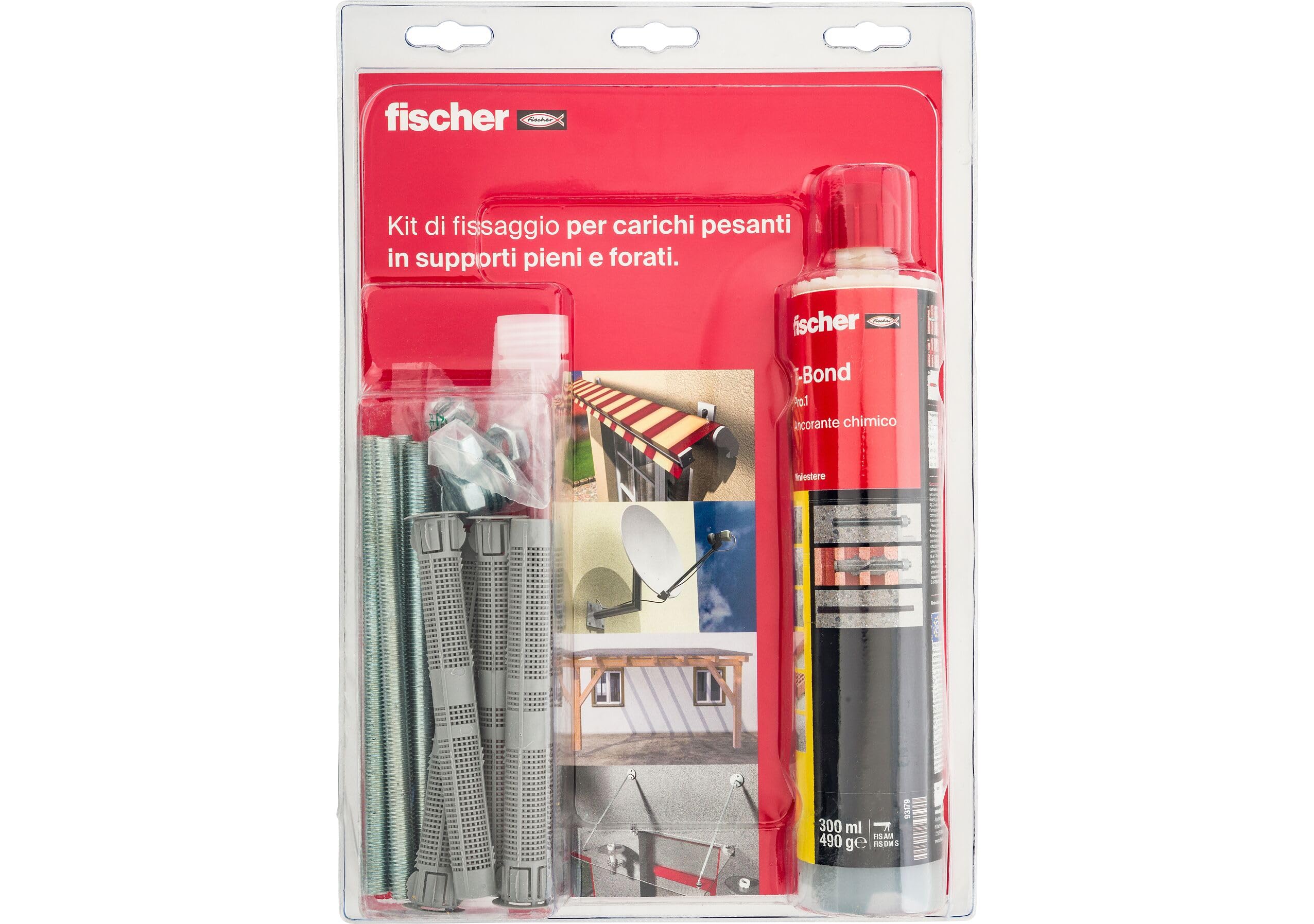 Fischer T-Bond 150 Pro tassello chimico senza stirene