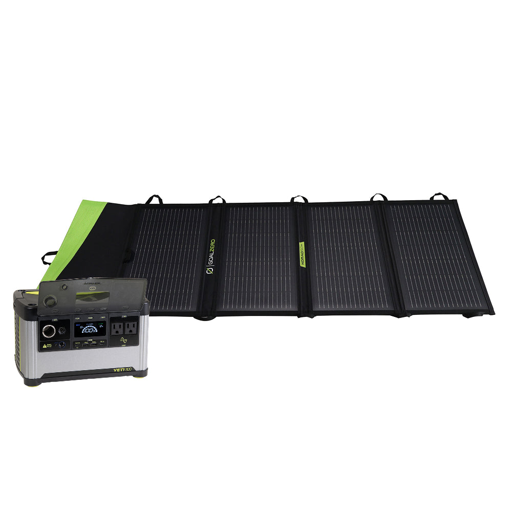 GoalZero Yeti 300 + Nomad 50 Kit Solare 297Wh da Balcone