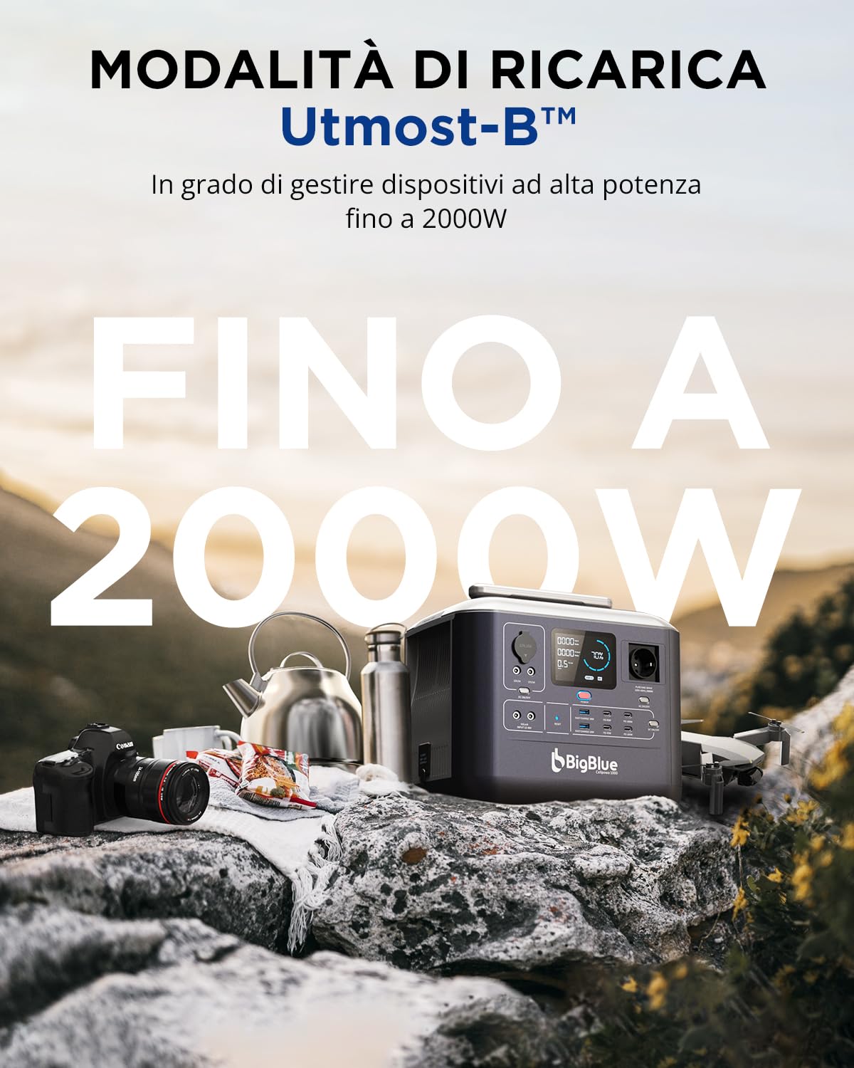 BigBlue CellPowa 1000 power station 1075Wh 1000W UPS
