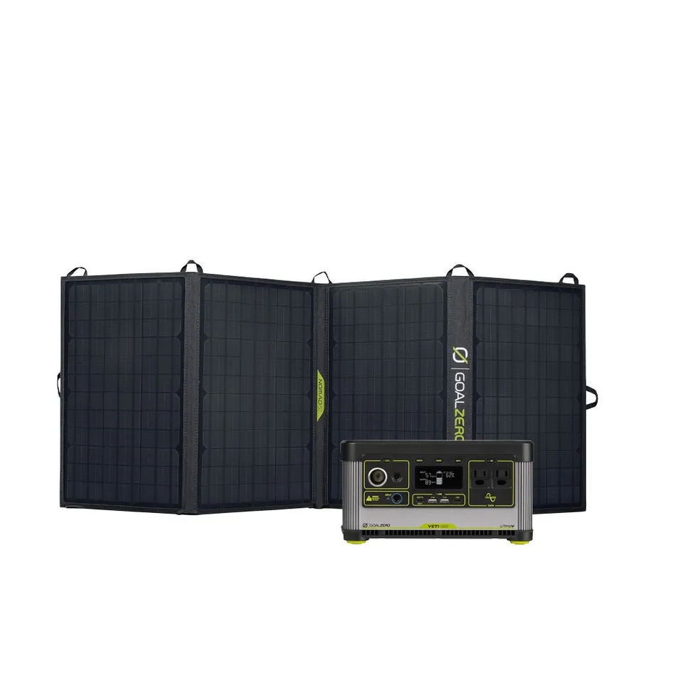 Goal Zero Yeti 500X + Nomad 50 kit solare 497Wh 50W