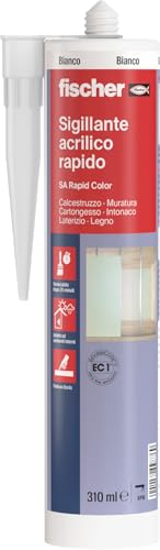 Fischer SA Rapid Color sigillante acrilico bianco verniciabile