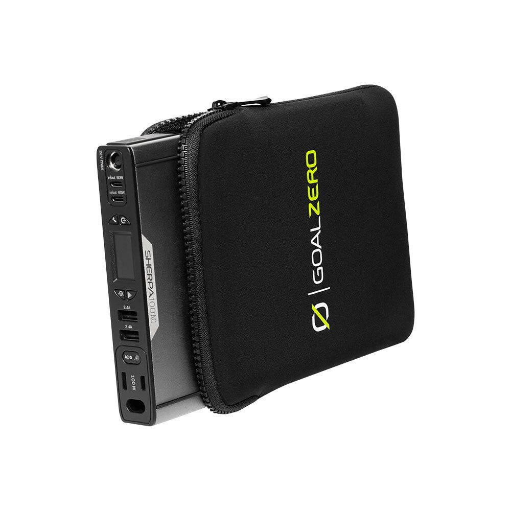 GoalZero Sherpa 100AC + Nomad 20 kit solare 95Wh con 45W