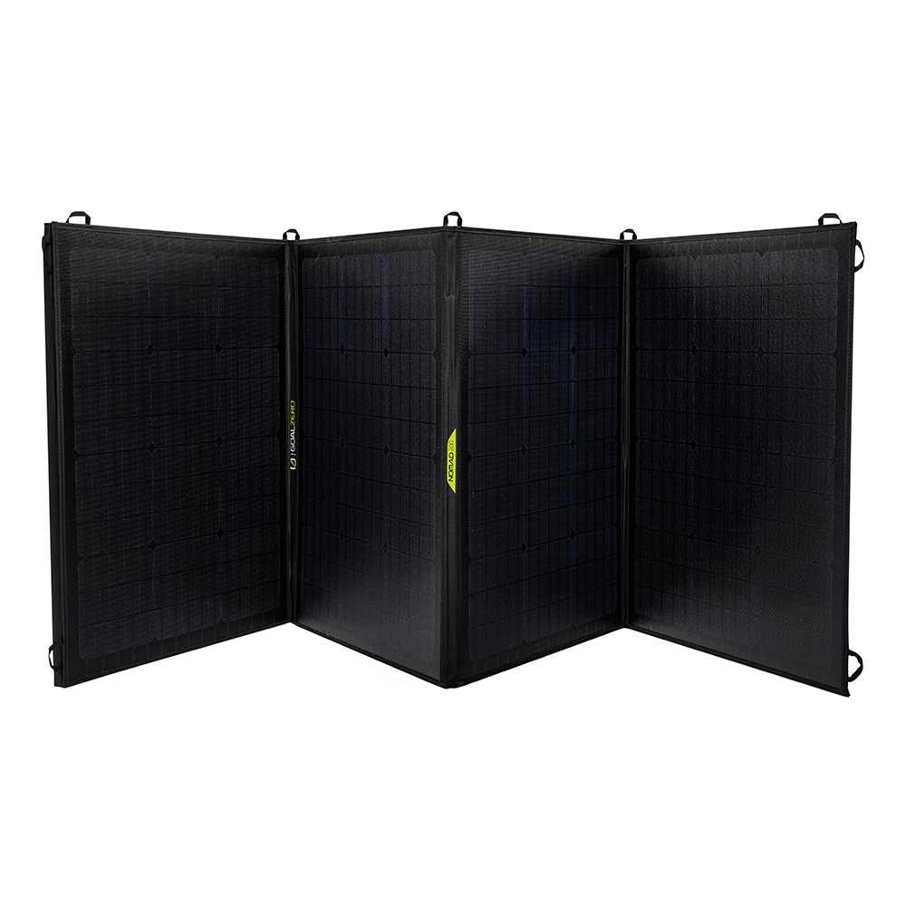 Goal Zero Yeti 1500X generatore solare con 2 Nomad 200 da 400W