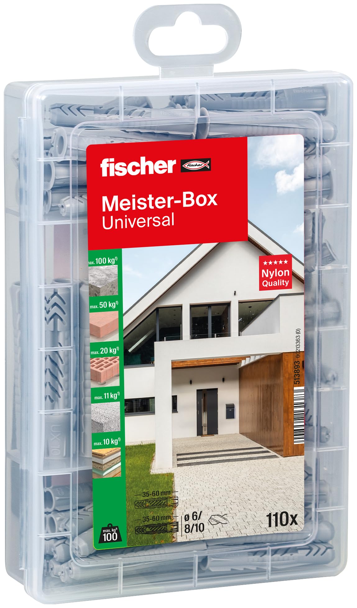 Fischer Solar Duopower Tasselli con Viti 535972 Kit Fissaggio