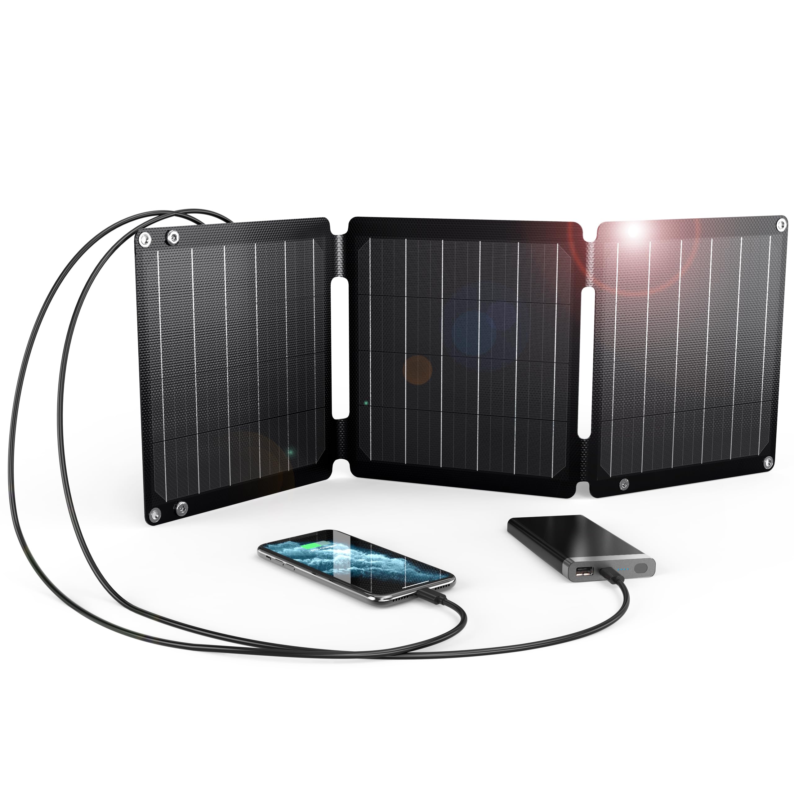 BigBlue Solarpowa 30 caricatore solare 30W USB-C 18W IP68