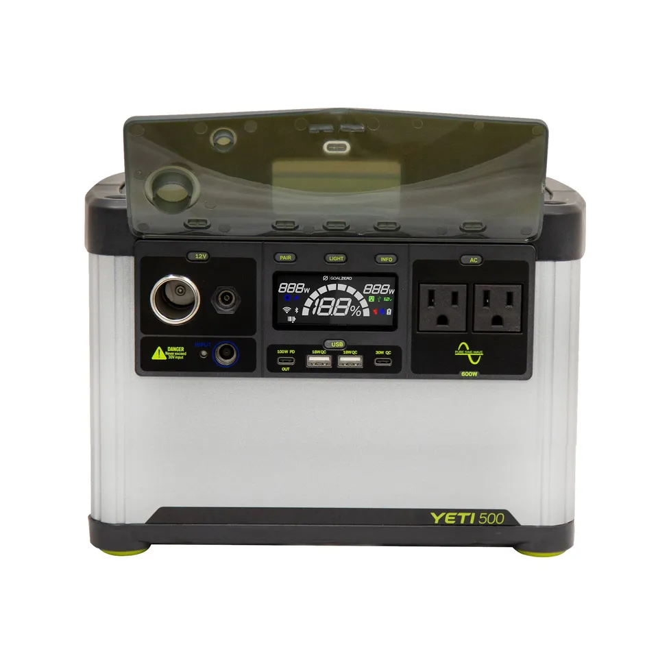 GoalZero Yeti 500 centrale elettrica portatile 499Wh open box