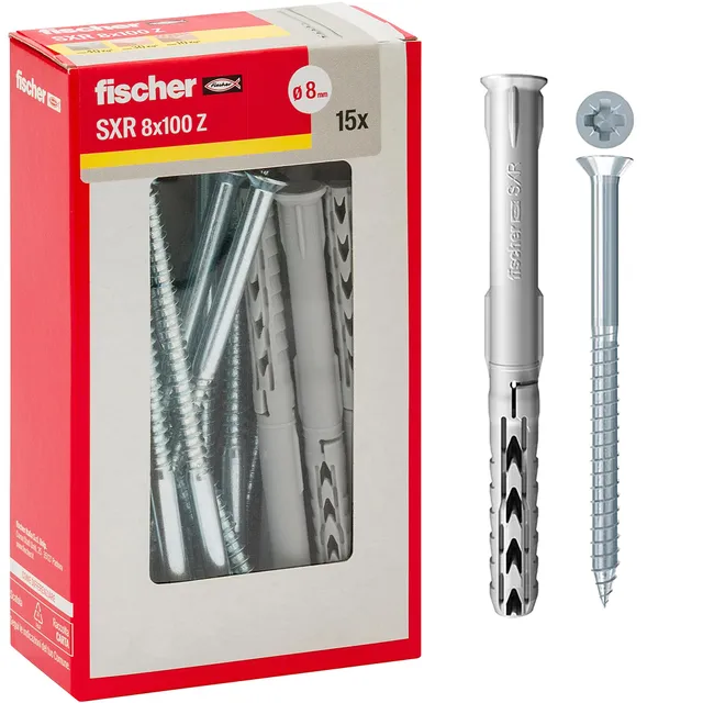 Fischer SXR 8x100 Z tasselli prolungati con vite