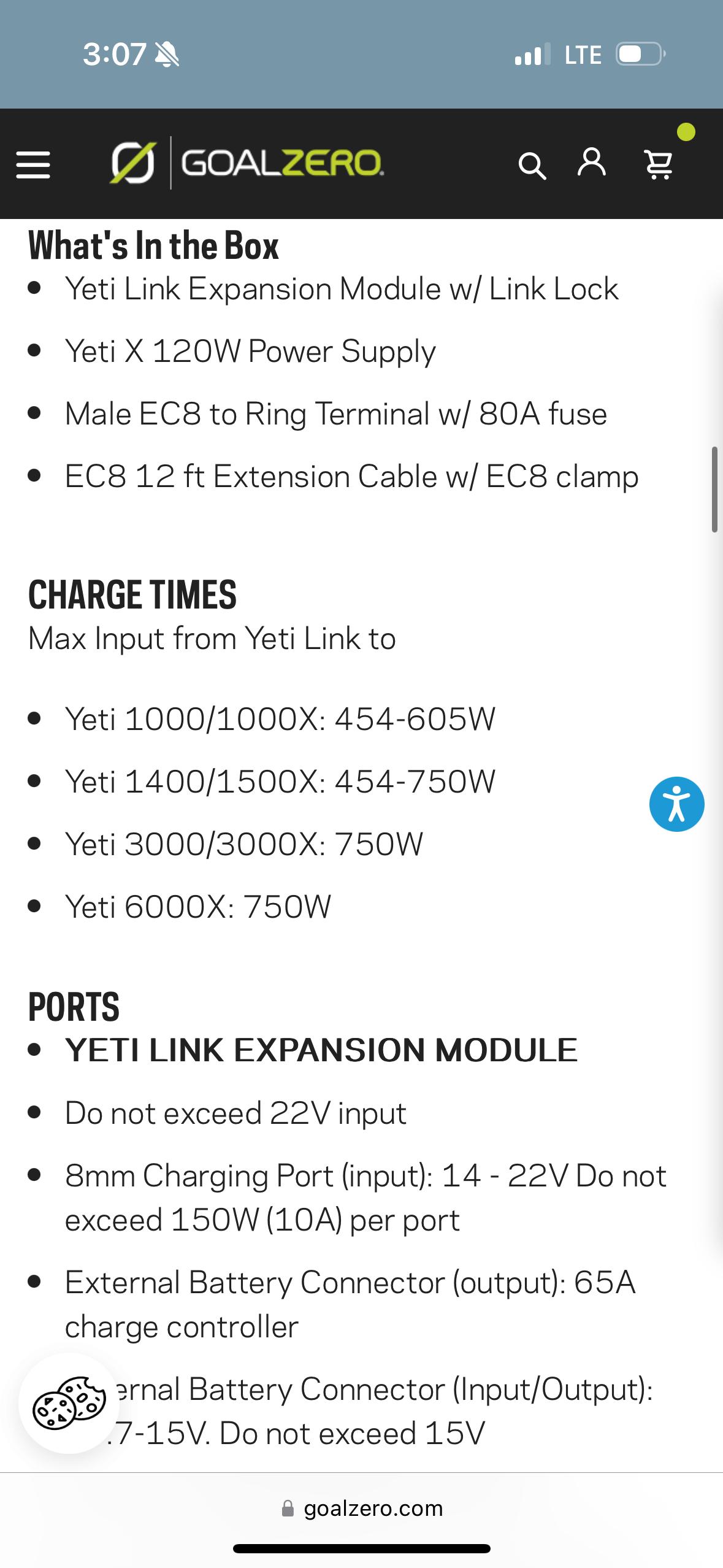 GoalZero Yeti 1000X + Boulder 200 generatore solare 200W
