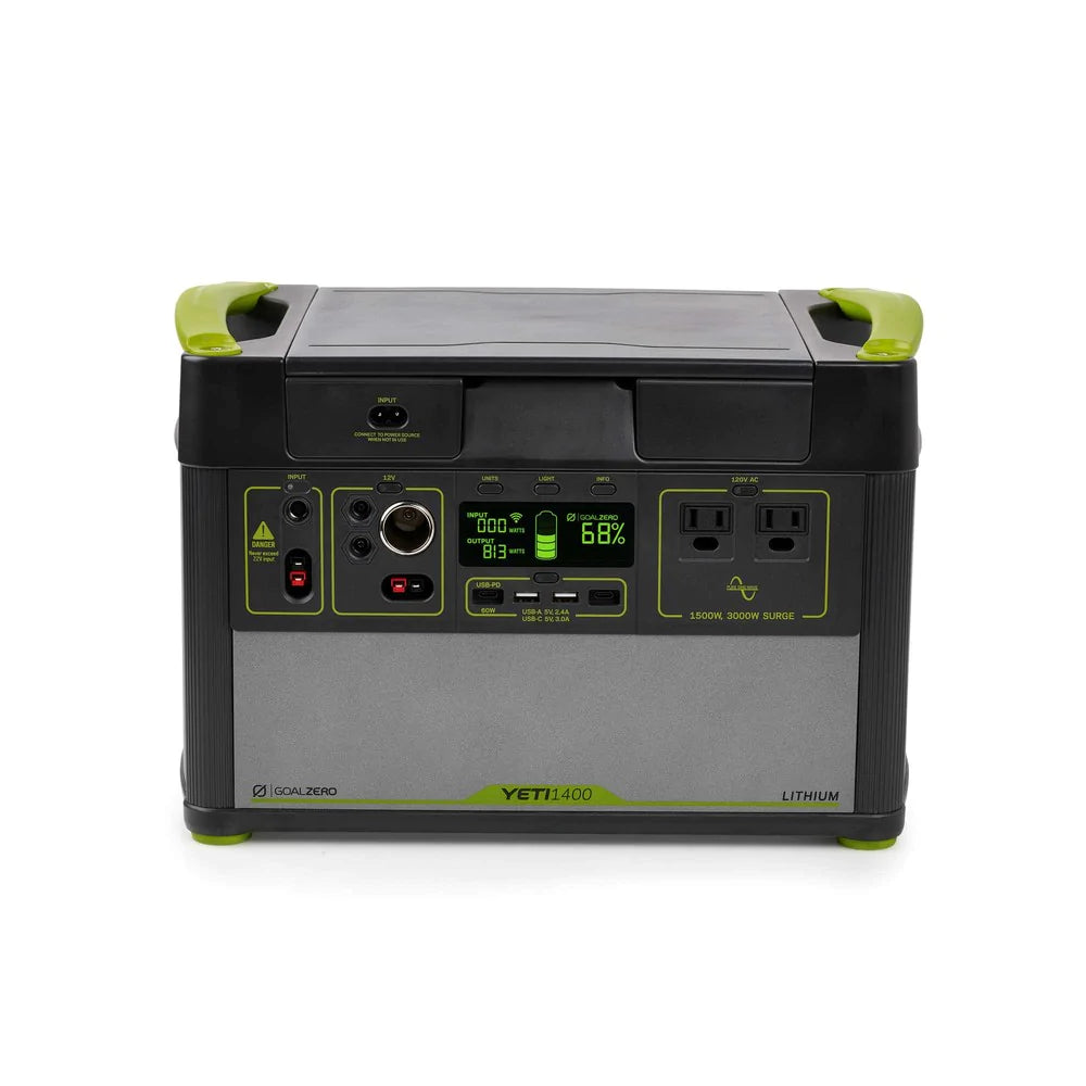 Goal Zero Yeti 1400 Lithium power station open box WiFi