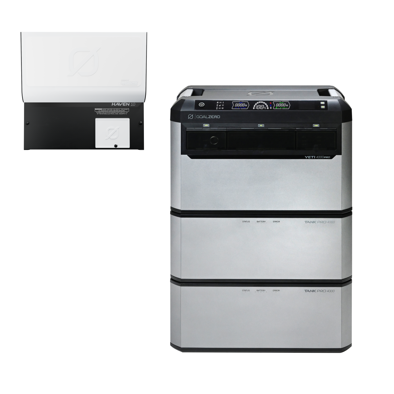 Goal Zero 12 kWh Haven Home Backup Kit Accumulo Casa 12000Wh