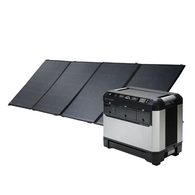 GoalZero Yeti Pro 4000 kit solare Nomad 400