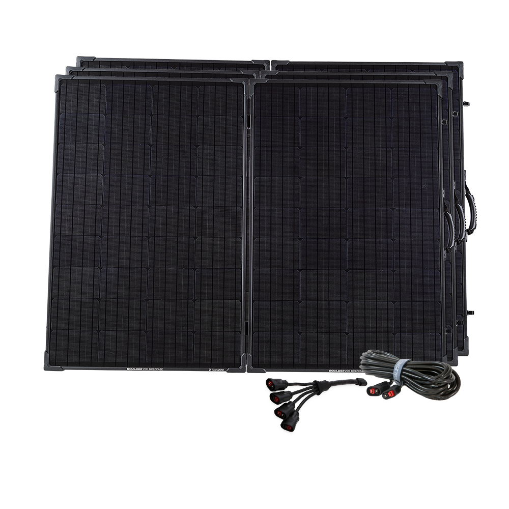 GoalZero Boulder 200 kit 3 pannelli solari 600W per Yeti