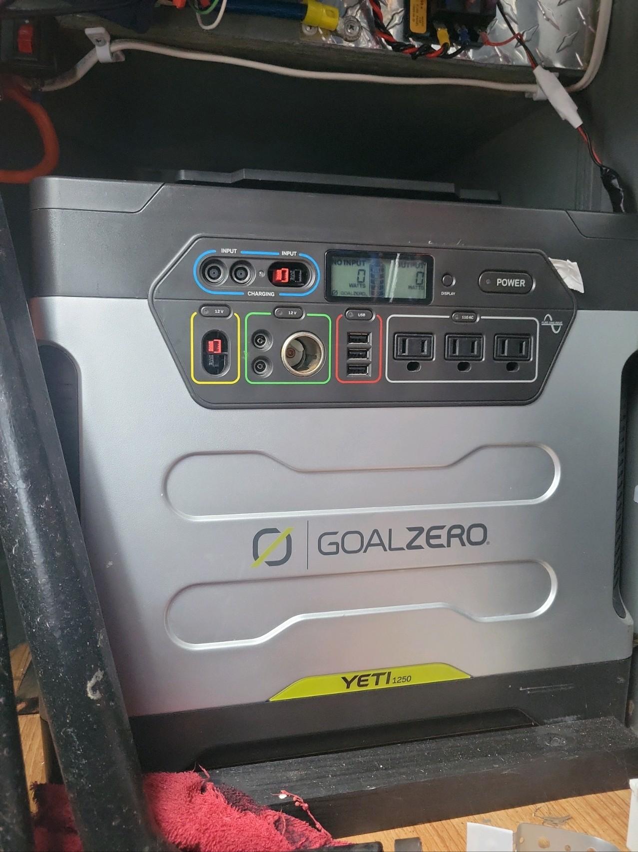 GoalZero Yeti 1250 power station portatile 1200Wh