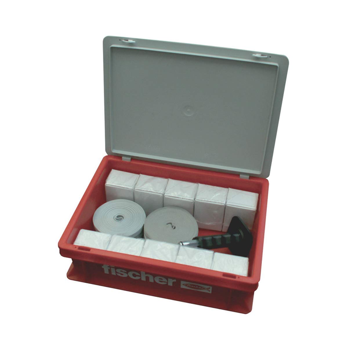 Fischer GWB Box bandella tessuto kit 12 pezzi + 2000 chiodi