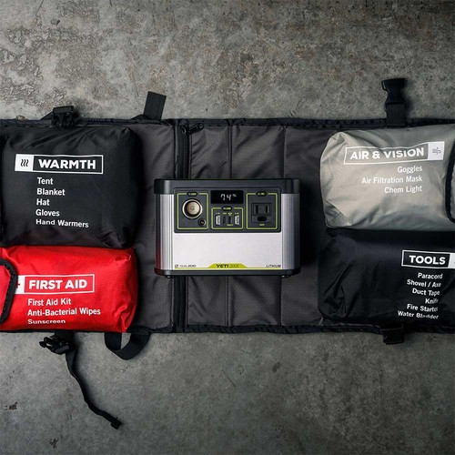 Goal Zero Yeti 200X kit generatore solare Boulder 50