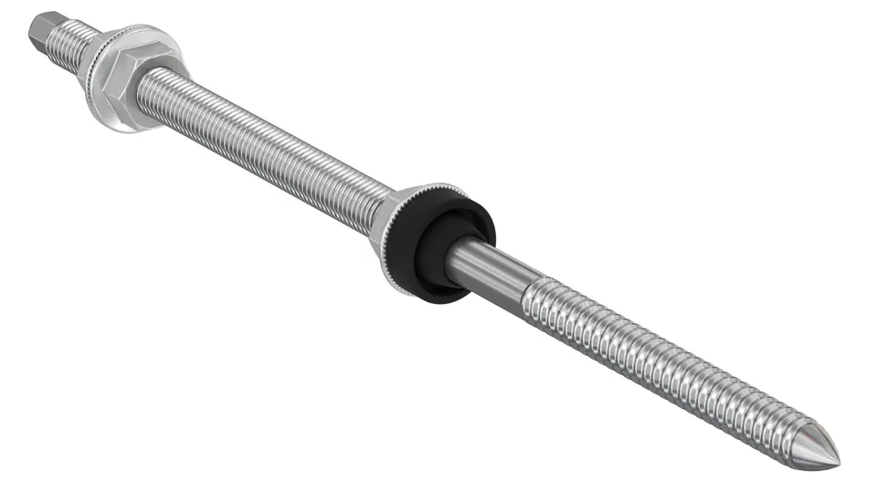 Fischer STSR M12x300 vite doppia filettatura 20 pz inox FV