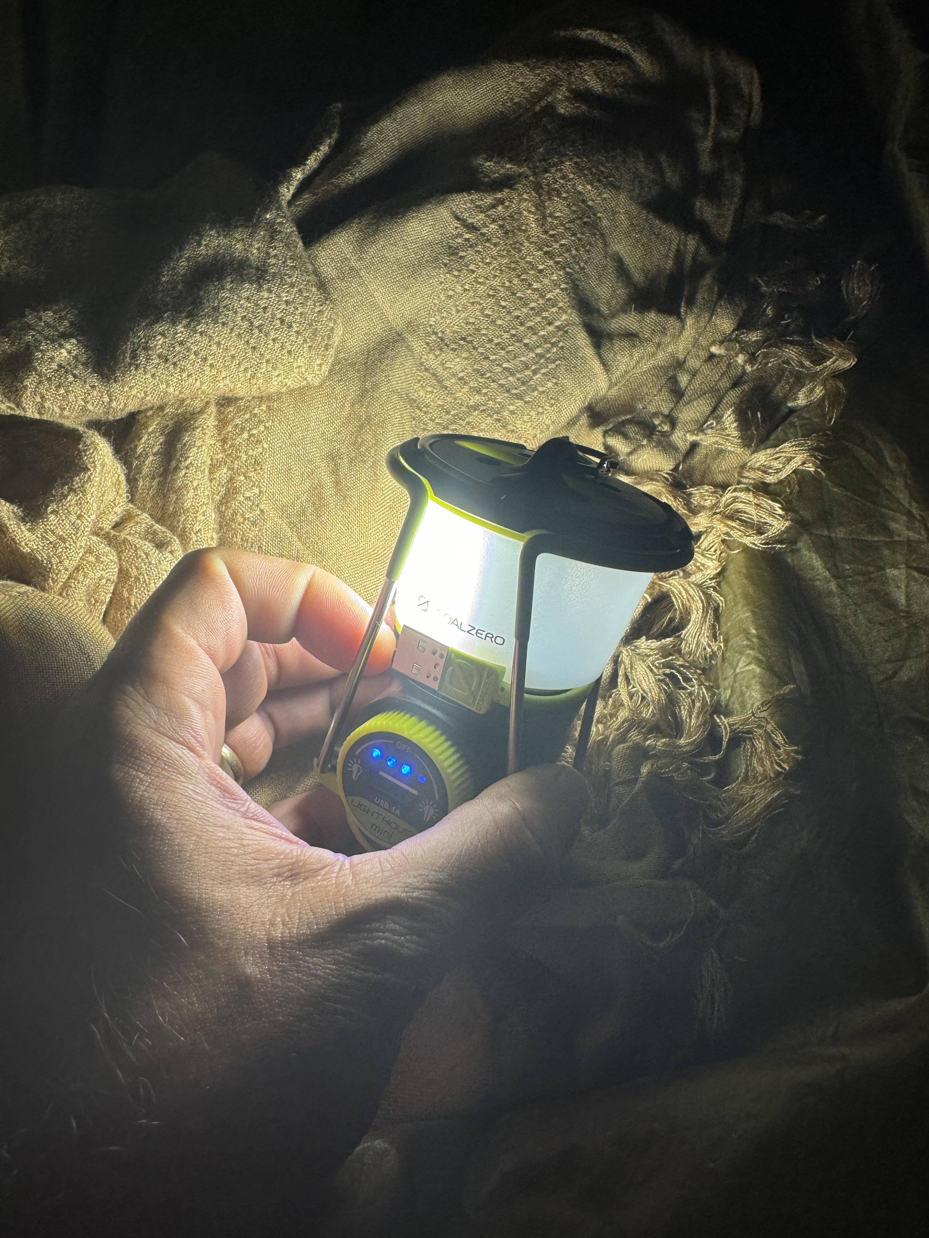 Goal Zero Lighthouse Mini Core Lanterna LED Ricaricabile 210 Lumen