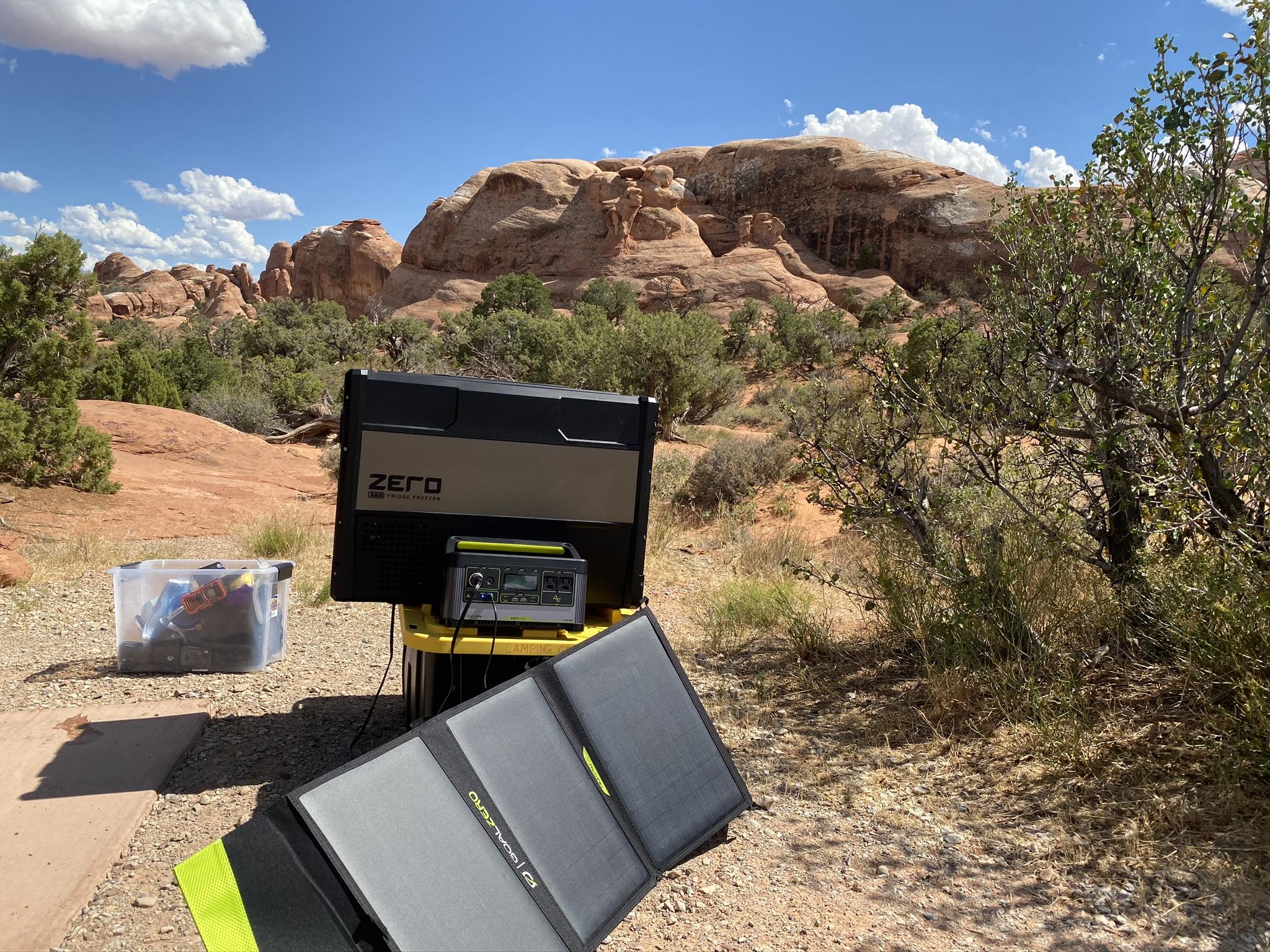 Goal Zero Yeti 500X + Nomad 50 kit solare 497Wh 50W