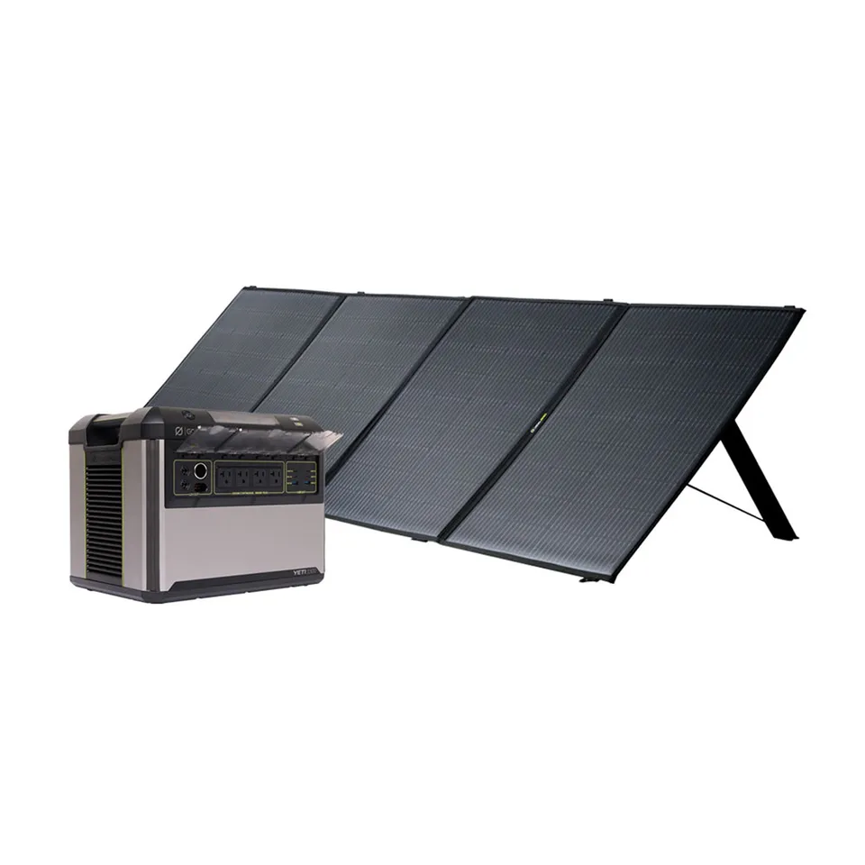 GoalZero Yeti 1500 + Nomad 400 kit solare 400W