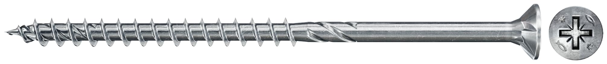 Fischer Power-Fast II FPF II viti legno 3,5x40 200 pezzi
