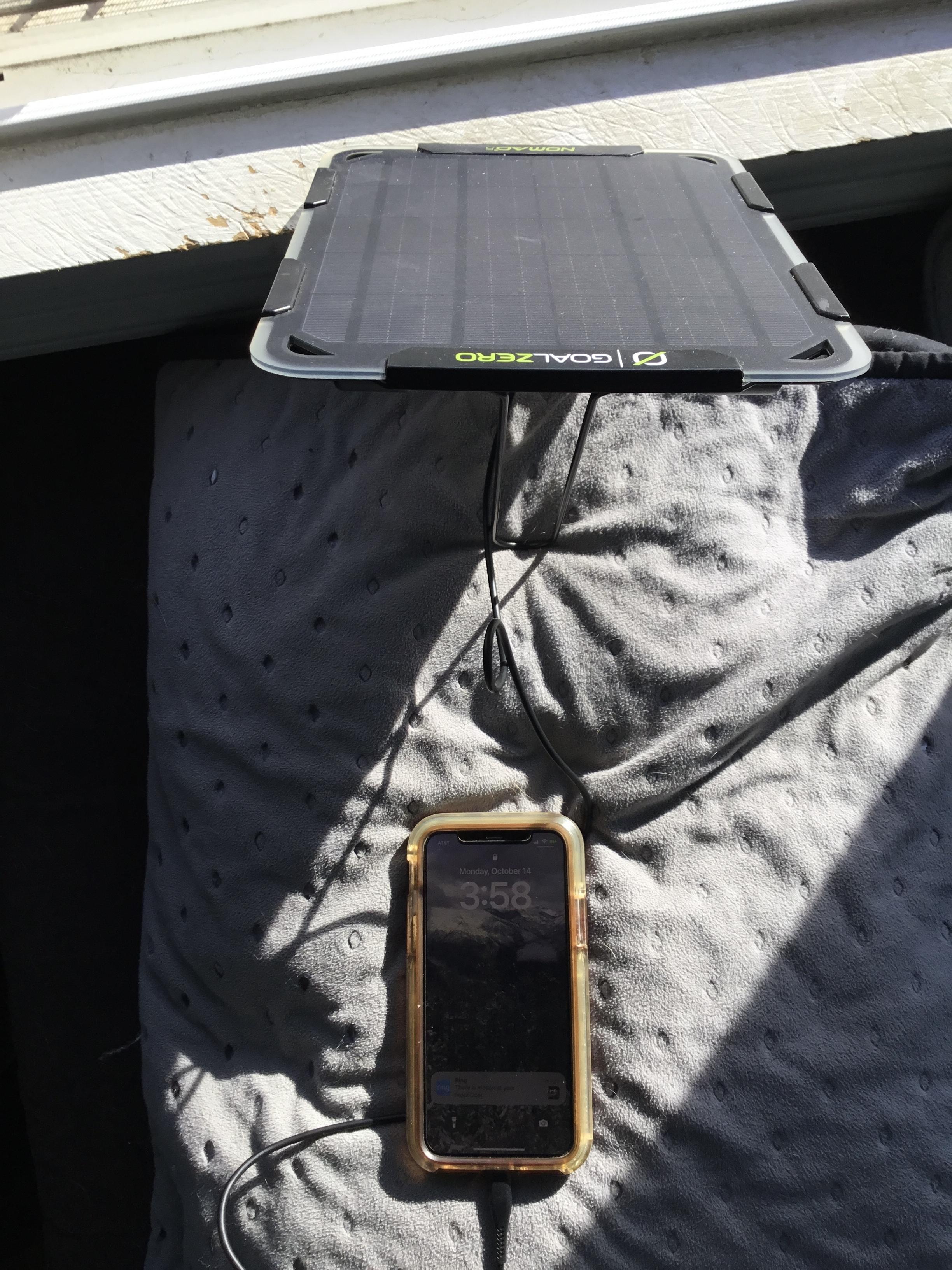 Goal Zero Nomad 5 pannello solare portatile 5W monocristallino