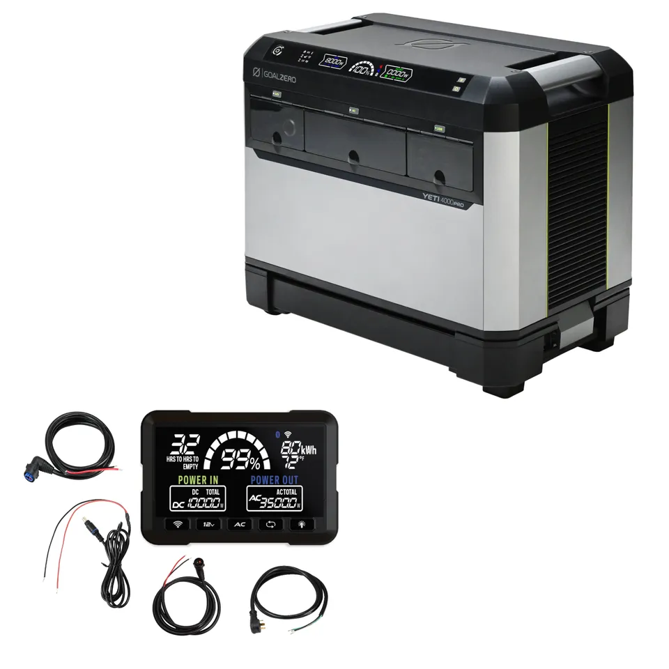 Goal Zero Yeti Pro 4000 Escape Drivable Kit Van 3994Wh