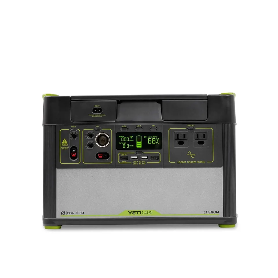 GoalZero Yeti 1400 Lithium stazione energia WiFi portatile