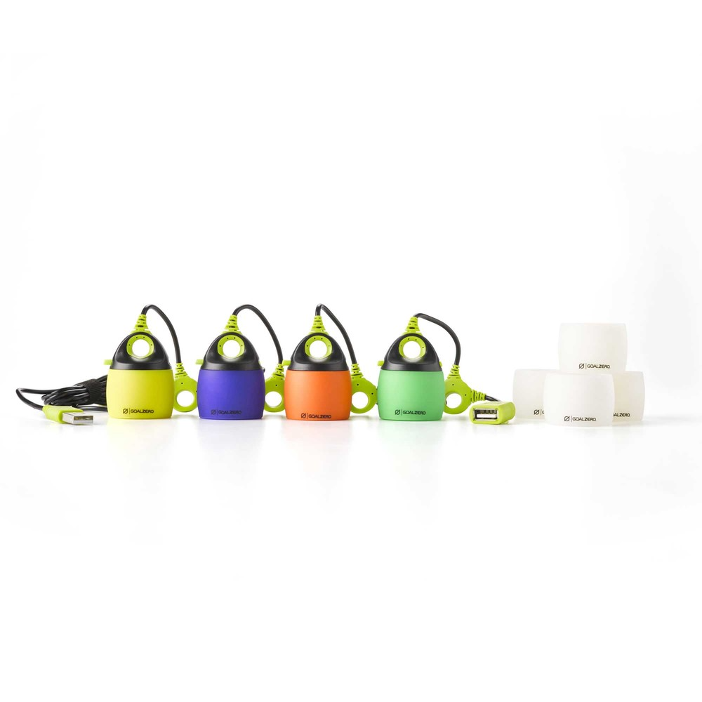 Goal Zero Light-a-Life Mini set 4 lampade USB 110 lumen