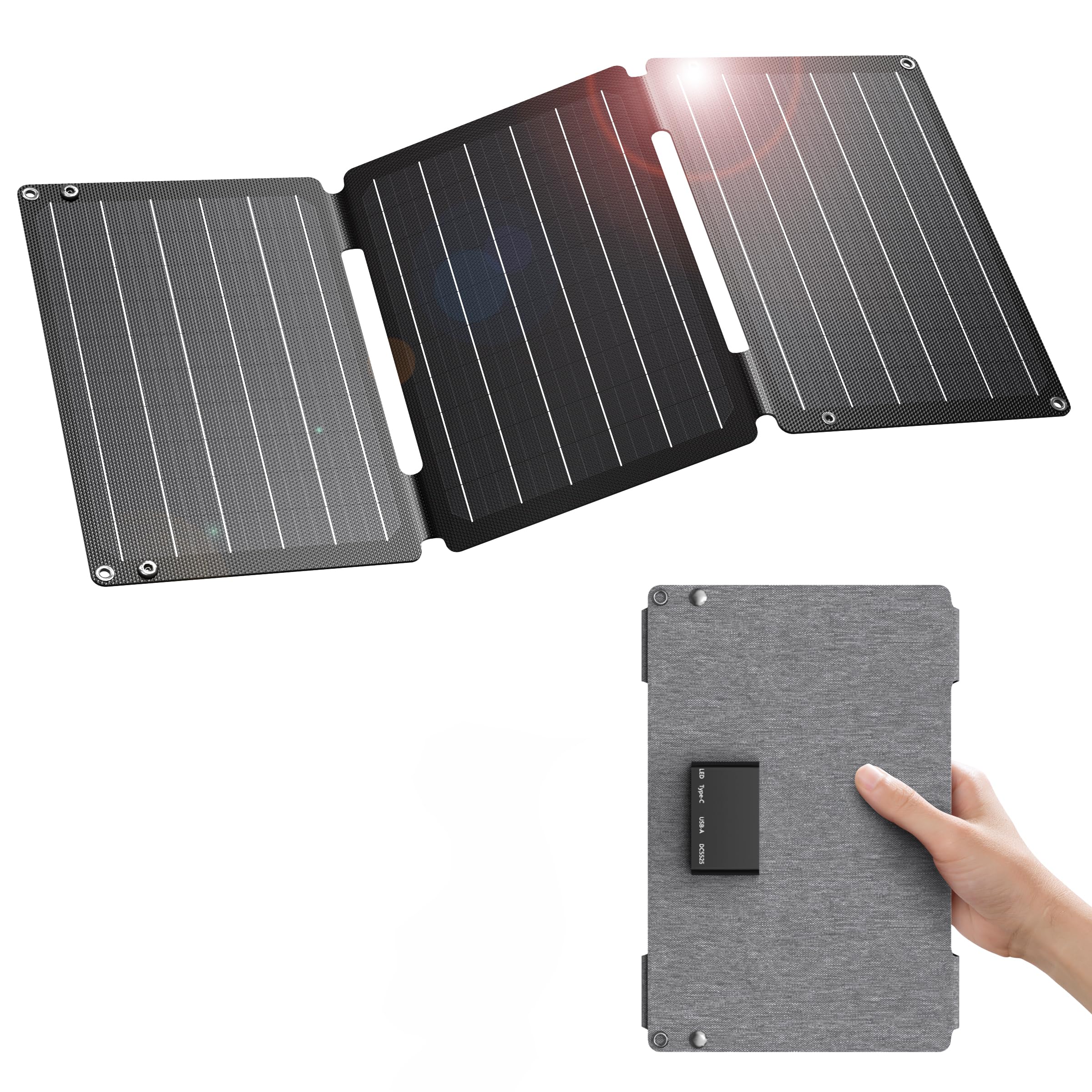 BigBlue Solarpowa 30 caricatore solare 30W USB-C 18W IP68