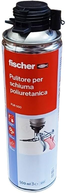 Fischer PUR 500 pulitore schiuma pistola 500 ml