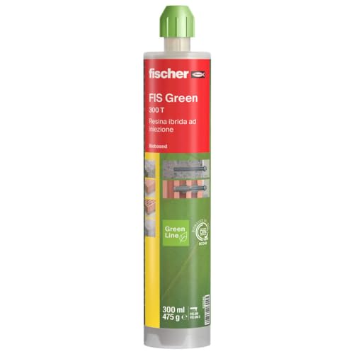 Fischer FIS Green 300 T resina biobased ancorante chimico 300ml