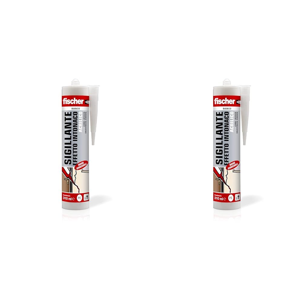 Fischer SAR 310 sigillante intonaco bianco verniciabile