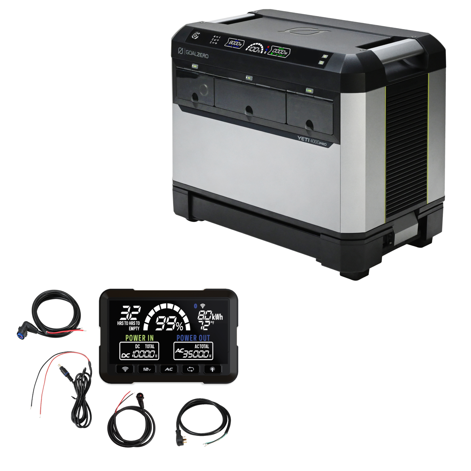 Goal Zero Yeti Pro 4000 Escape Drivable Kit Van 3994Wh