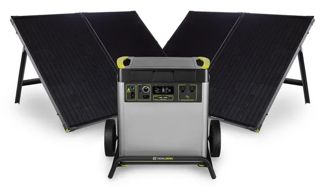 Goal Zero Yeti 6000X generatore solare + 2 Boulder 200 da 6071Wh