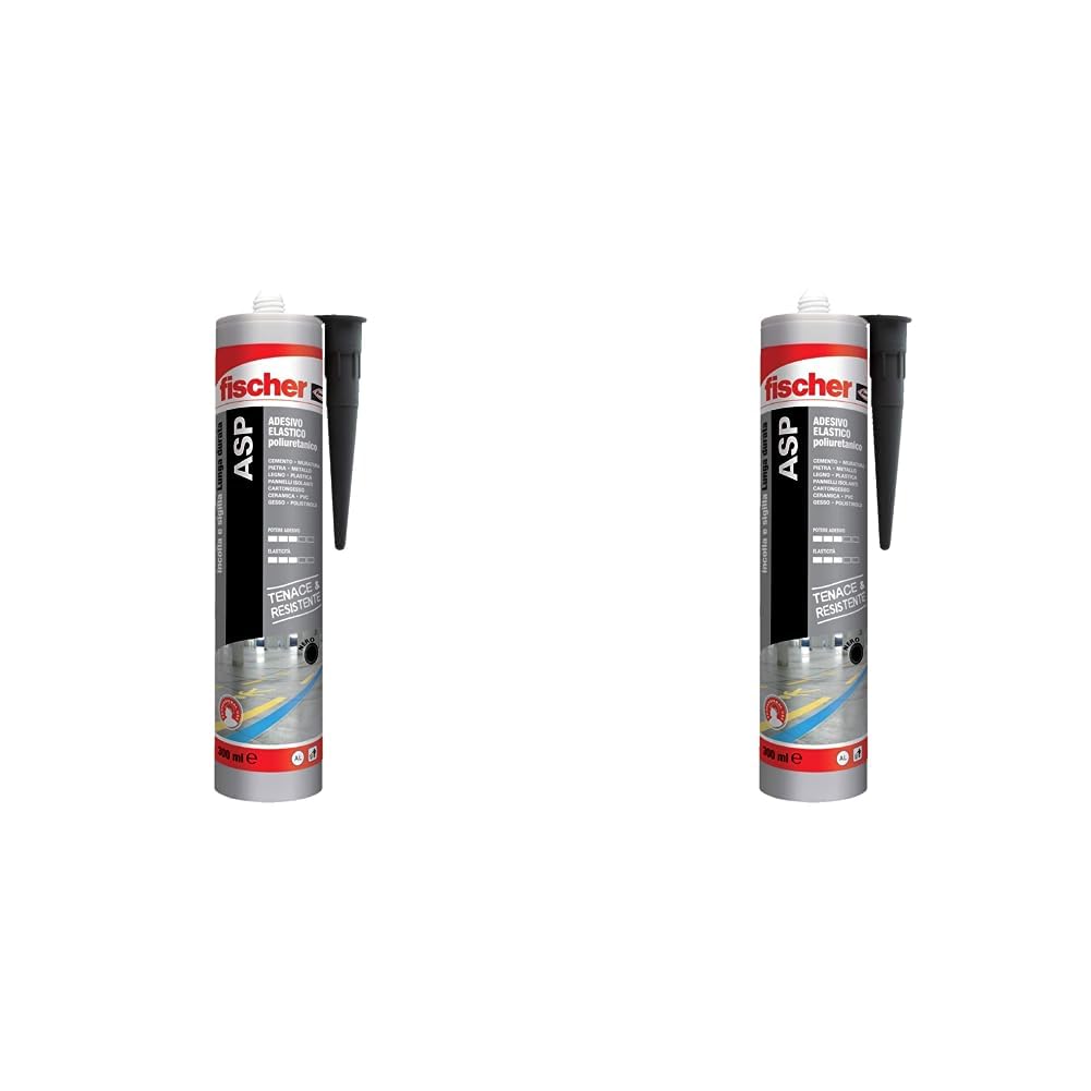 Fischer ASP adesivo sigillante nero 300 ml