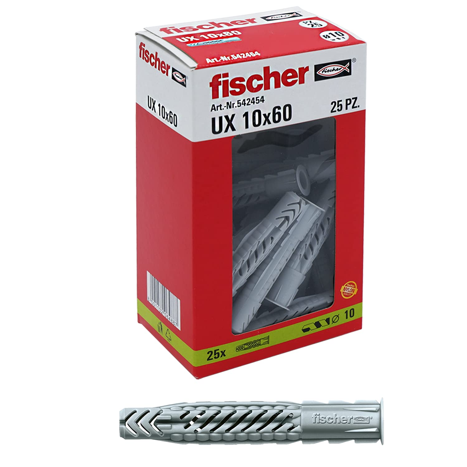 Fischer UX 6x50 tassello universale 100 pz