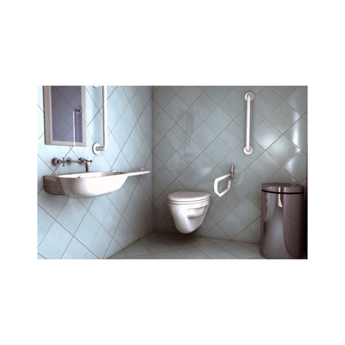 Fischer TCS staffa bidet sospeso per cartongesso