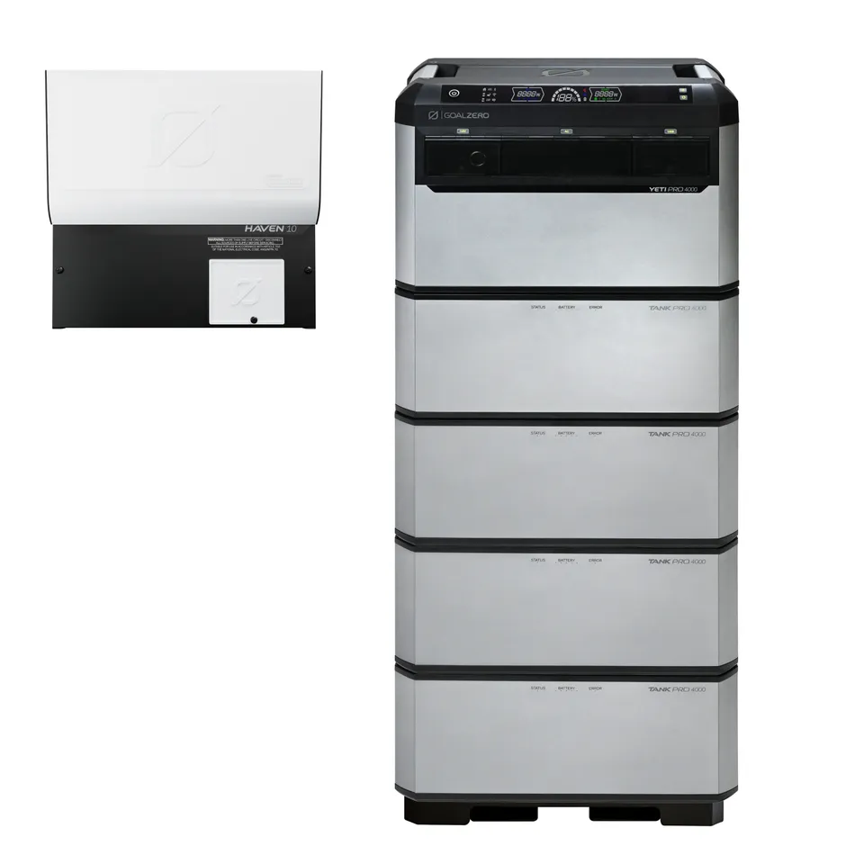 GoalZero Haven kit backup casa 20kWh 10 circuiti