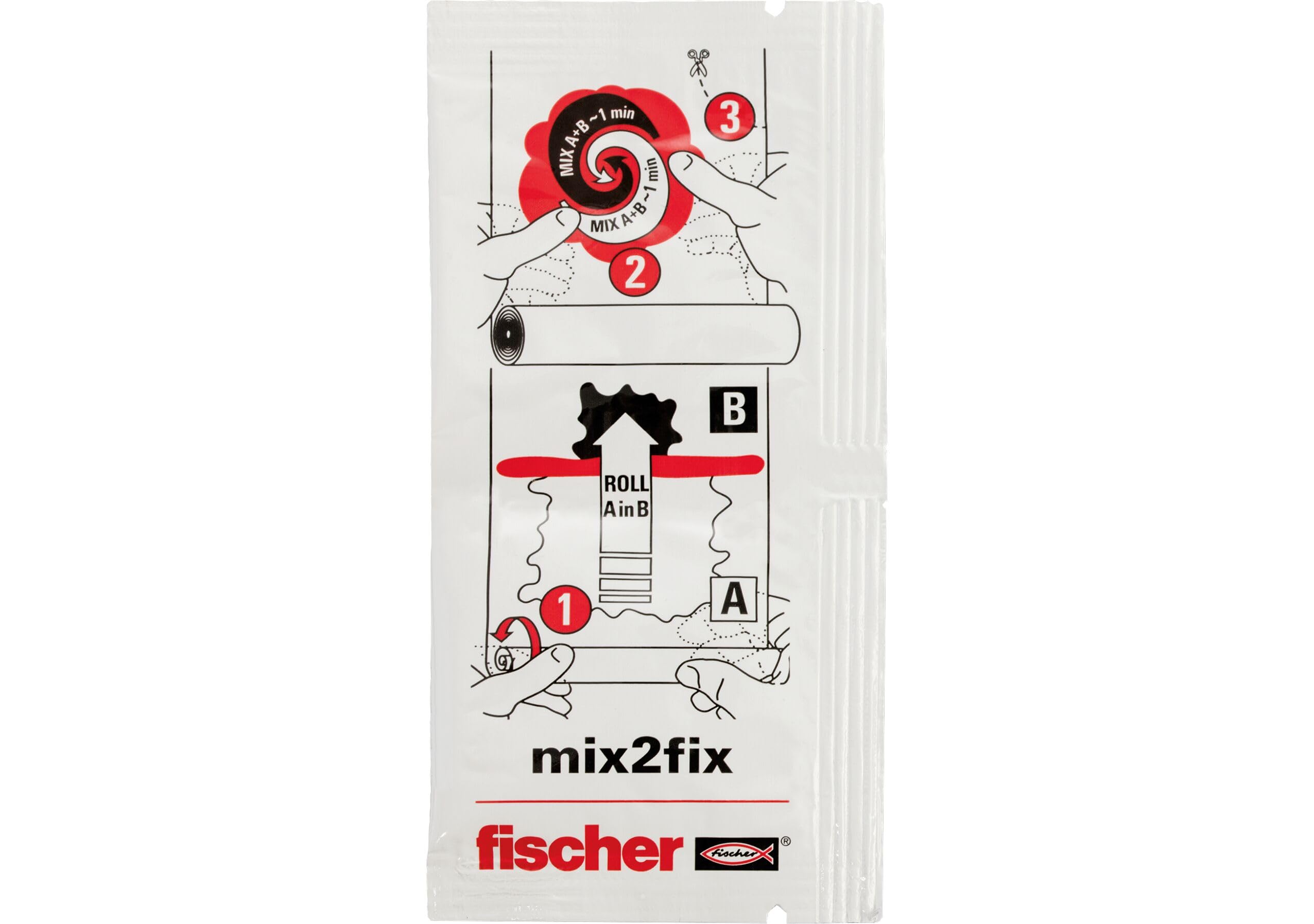 Fischer Strong ganci adesivi bianchi 3 pz 10 kg